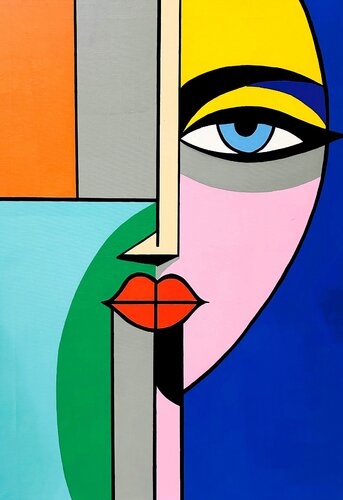 identità frammentata by fabrizio sironi, 絵画 for Sale on Singulart