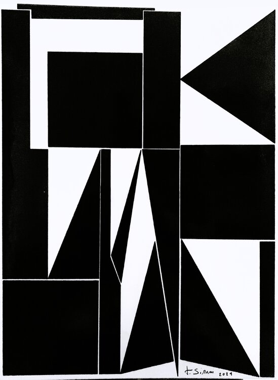 composizione numero 5 fabrizio sironi
