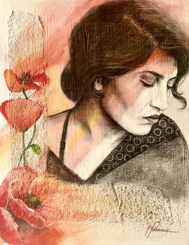 Papaveri von maria romano, Malerei kaufen auf Singulart