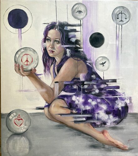 Dov'è la Pace ? di maria romano, Pittura in vendita su Singulart