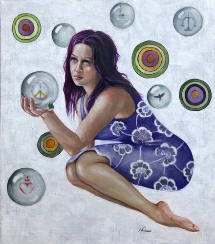 Dov'è la Pace ? van maria romano, Schilderij te koop op Singulart