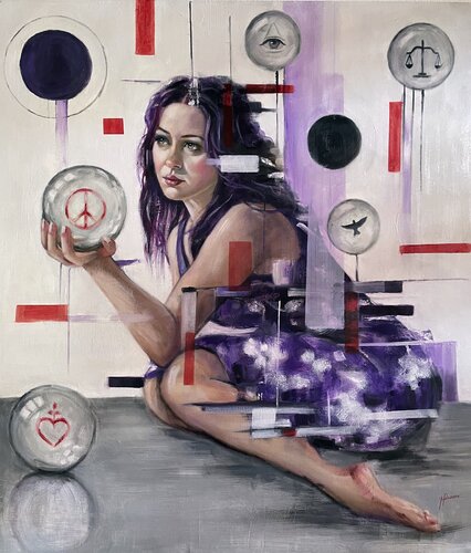 Dov'è la Pace ? di maria romano, Pittura in vendita su Singulart
