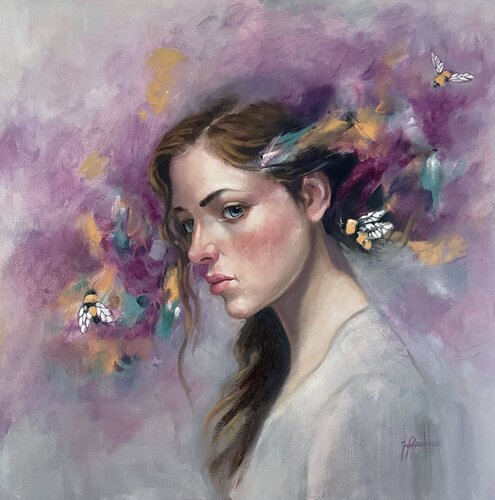 Fioritura Inquieta di maria romano, Pittura in vendita su Singulart