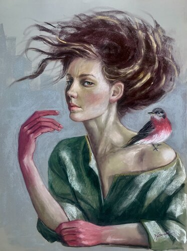 La Presenza van maria romano, Tekening te koop op Singulart