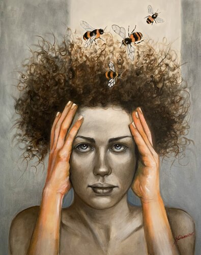 Ronzio Mentale de maria romano, Pintura a la venta en Singulart