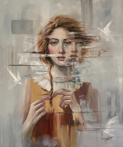 Attesa Leggera by maria romano, Painting for Sale on Singulart
