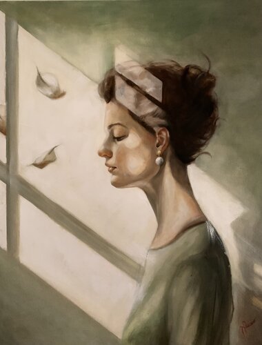 La calma delle cose van maria romano, Schilderij te koop op Singulart