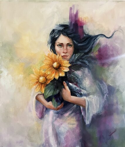 Custode del Sole van maria romano, Schilderij te koop op Singulart
