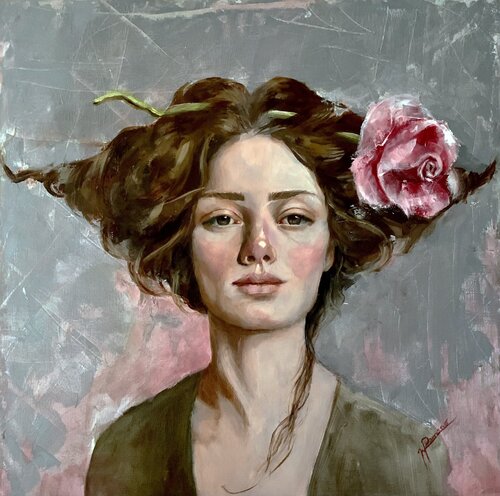 Segreta Fioritura van maria romano, Schilderij te koop op Singulart
