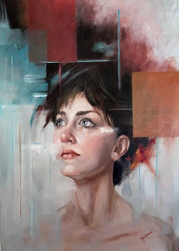 Pensieri in Tempesta by maria romano, Painting for Sale on Singulart