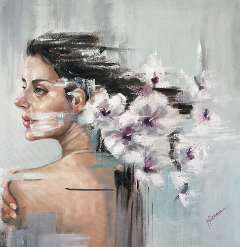 Fragile Permanenza van maria romano, Schilderij te koop op Singulart