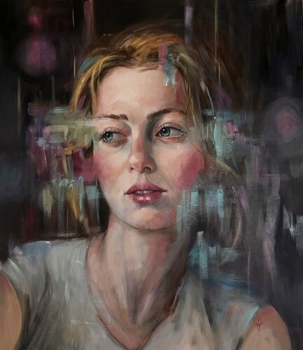 Interferenza di maria romano, Pittura in vendita su Singulart