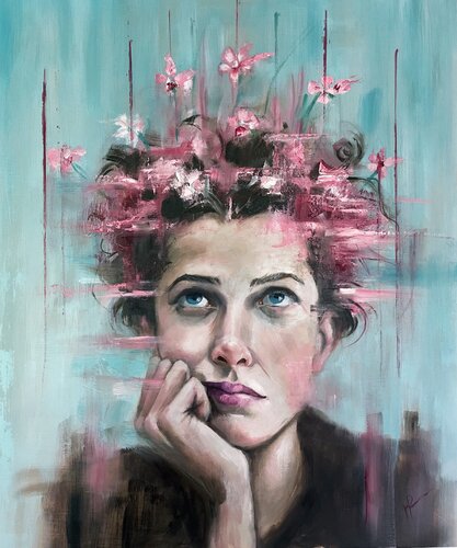 Fioritura Mentale by maria romano, Painting for Sale on Singulart