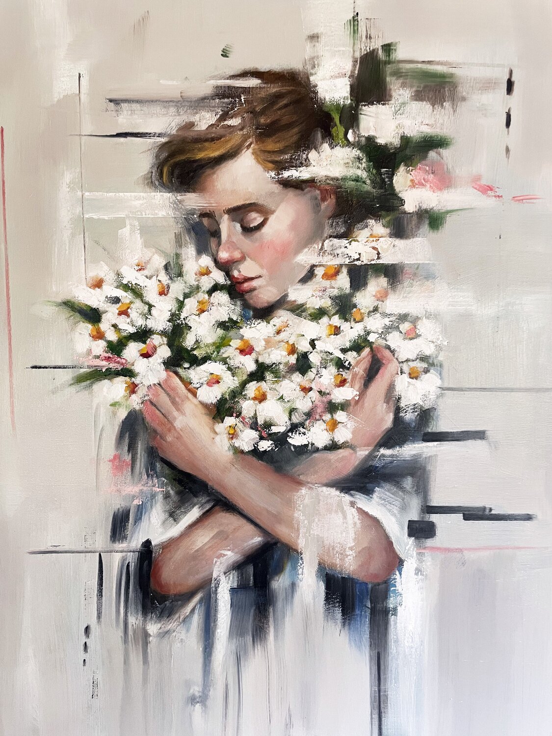 La cura maria romano Original painting for sale