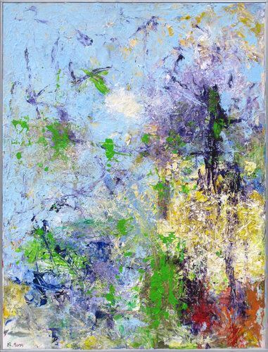 question II -- le printemps arrivera de Siegfried Bausch, Pintura a la venta en Singulart