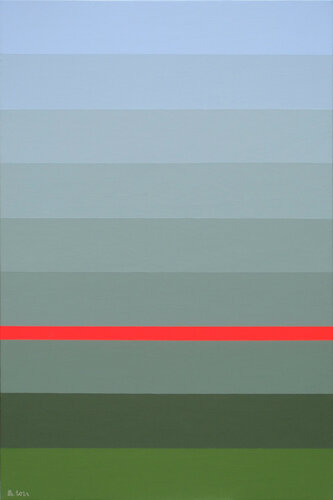 thinking about LA COMMEDIA -- purgatorio II di Siegfried Bausch, Pittura in vendita su Singulart