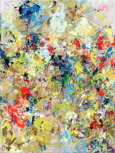 spurensuche par Siegfried Bausch, Peinture en vente sur Singulart