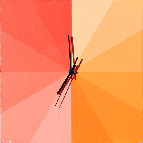 uhrwerk I -- orange (Prototyp) di Siegfried Bausch, Altri media in vendita su Singulart