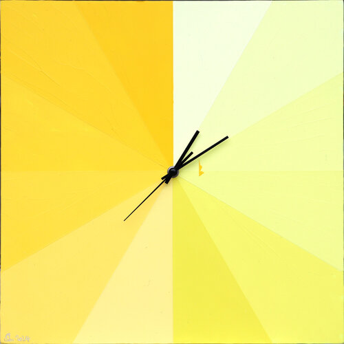 uhrwerk II -- zitron (Prototyp) par Siegfried Bausch, Peinture en vente sur Singulart