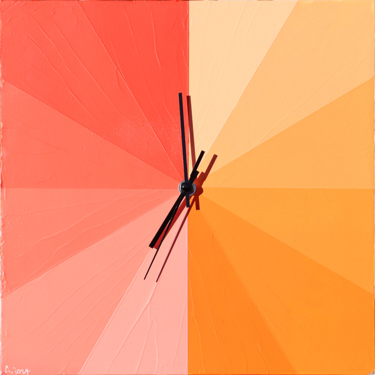 uhrwerk I -- orange (Prototyp) Siegfried Bausch