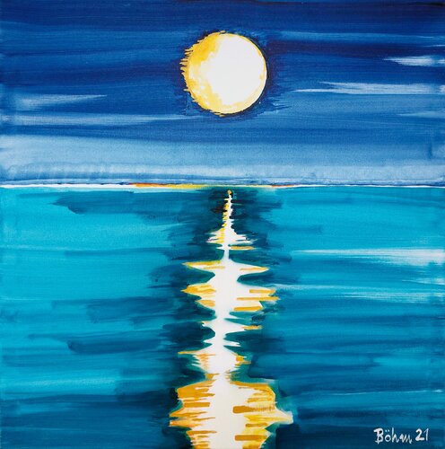 Ist deine Stimme wie gleißendes Licht di Matthias Maria Boehm, Pittura in vendita su Singulart