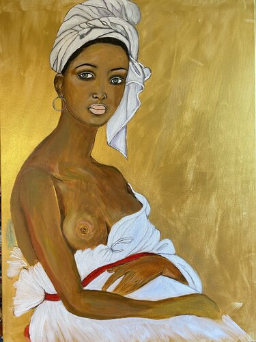 Louise Chérie by Muriel Ho Paintings, 회화 for Sale on Singulart