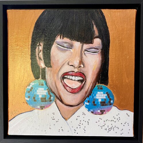 Boules à facettes by Muriel Ho Paintings, 회화 for Sale on Singulart