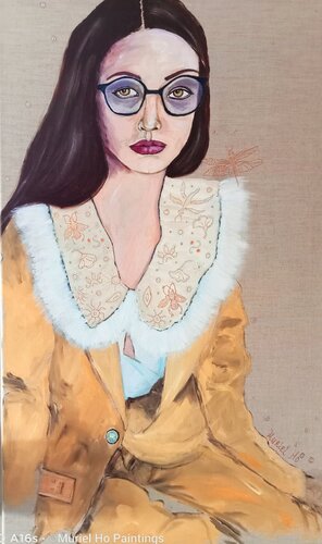 Juliette di Muriel Ho Paintings, Pittura in vendita su Singulart