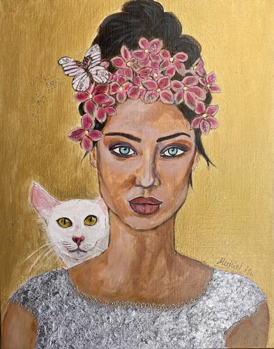 Olympe by Muriel Ho Paintings, Painting for Sale on Singulart