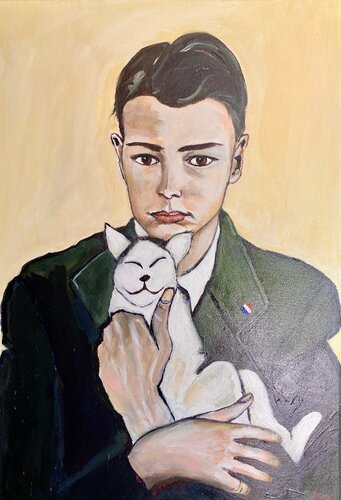 L’enfance d’un chef de Muriel Ho Paintings, Pintura a la venta en Singulart