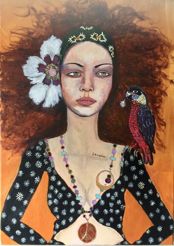 Anais et Léo van Muriel Ho Paintings, Schilderij te koop op Singulart