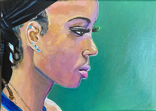 Amber di Muriel Ho Paintings, Pittura in vendita su Singulart