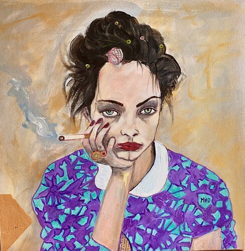 Cynthia by Muriel Ho Paintings, Painting for Sale on Singulart