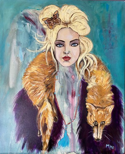 Chamane par Muriel Ho Paintings, Peinture en vente sur Singulart