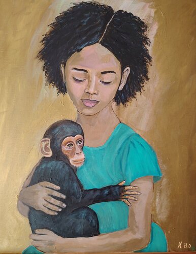 Les belles âmes de Muriel Ho Paintings, Pintura a la venta en Singulart