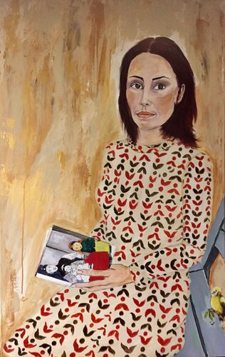 Helene et le dernier fils du ciel von Muriel Ho Paintings, Malerei kaufen auf Singulart