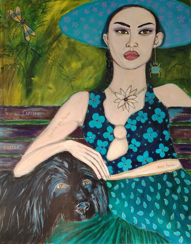Jardin des plantes von Muriel Ho Paintings, Malerei kaufen auf Singulart