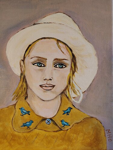 Gisèle été 38 van Muriel Ho Paintings, Schilderij te koop op Singulart