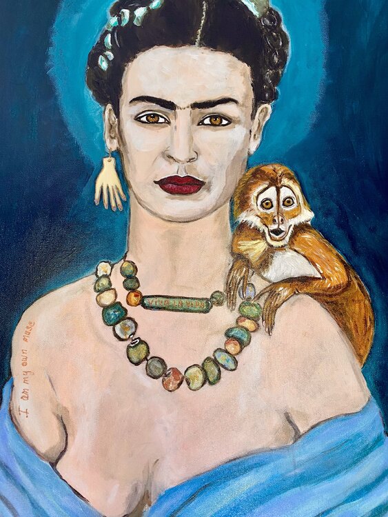 Frida Viva la Diva Muriel Ho Paintings