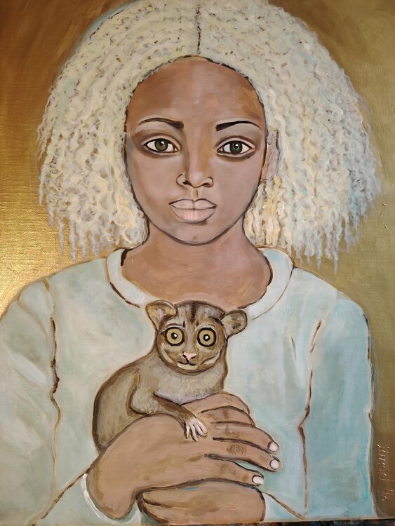 Celle qui protège Muriel Ho Paintings