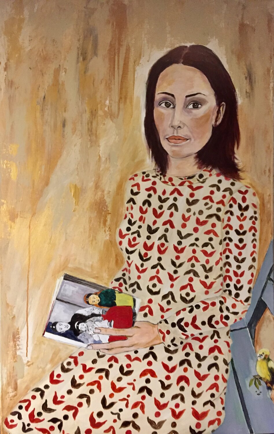 Helene et le dernier fils du ciel Muriel Ho Paintings Originalgemälde zu verkaufen