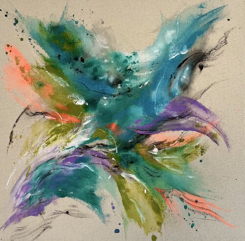 Freudentanz 1 van Juli Rubin, Schilderij te koop op Singulart