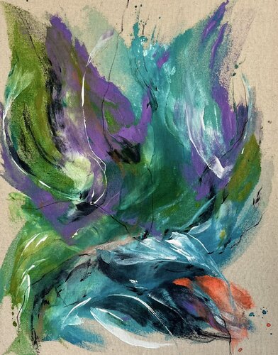 Freudentanz 3 van Juli Rubin, Schilderij te koop op Singulart