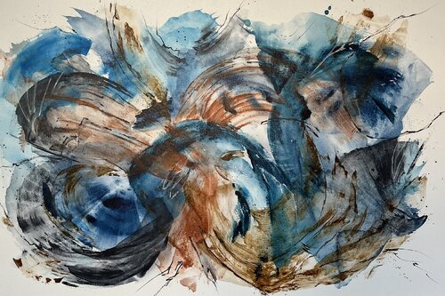 Excitement by Juli Rubin, Painting for Sale on Singulart