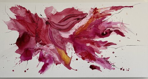 Bouquet of Tulips di Juli Rubin, Pittura in vendita su Singulart