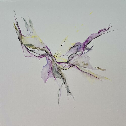 Moments/ softly unfolding Nr. 1 di Juli Rubin, Pittura in vendita su Singulart