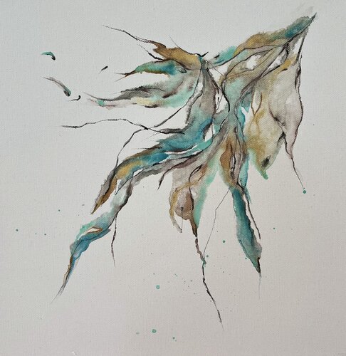Moments/ softly unfolding Nr. 3 van Juli Rubin, Schilderij te koop op Singulart