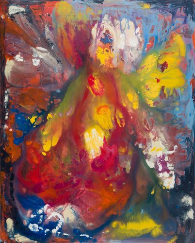 Daffodils & Roses #3 by Thomas Hoitsma, Painting for Sale on Singulart