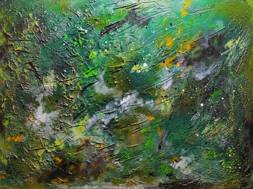 Renouveau von Julien Abstrait, Malerei kaufen auf Singulart
