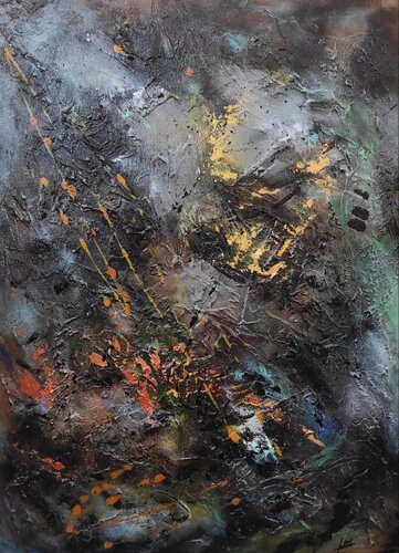 L'abîme van Julien Abstrait, Schilderij te koop op Singulart